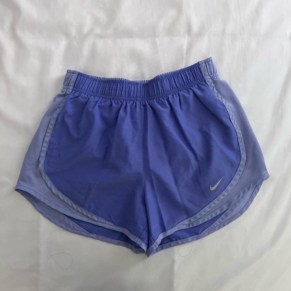 Nike Dri-Fit Women's Purple Athletic Running Shorts